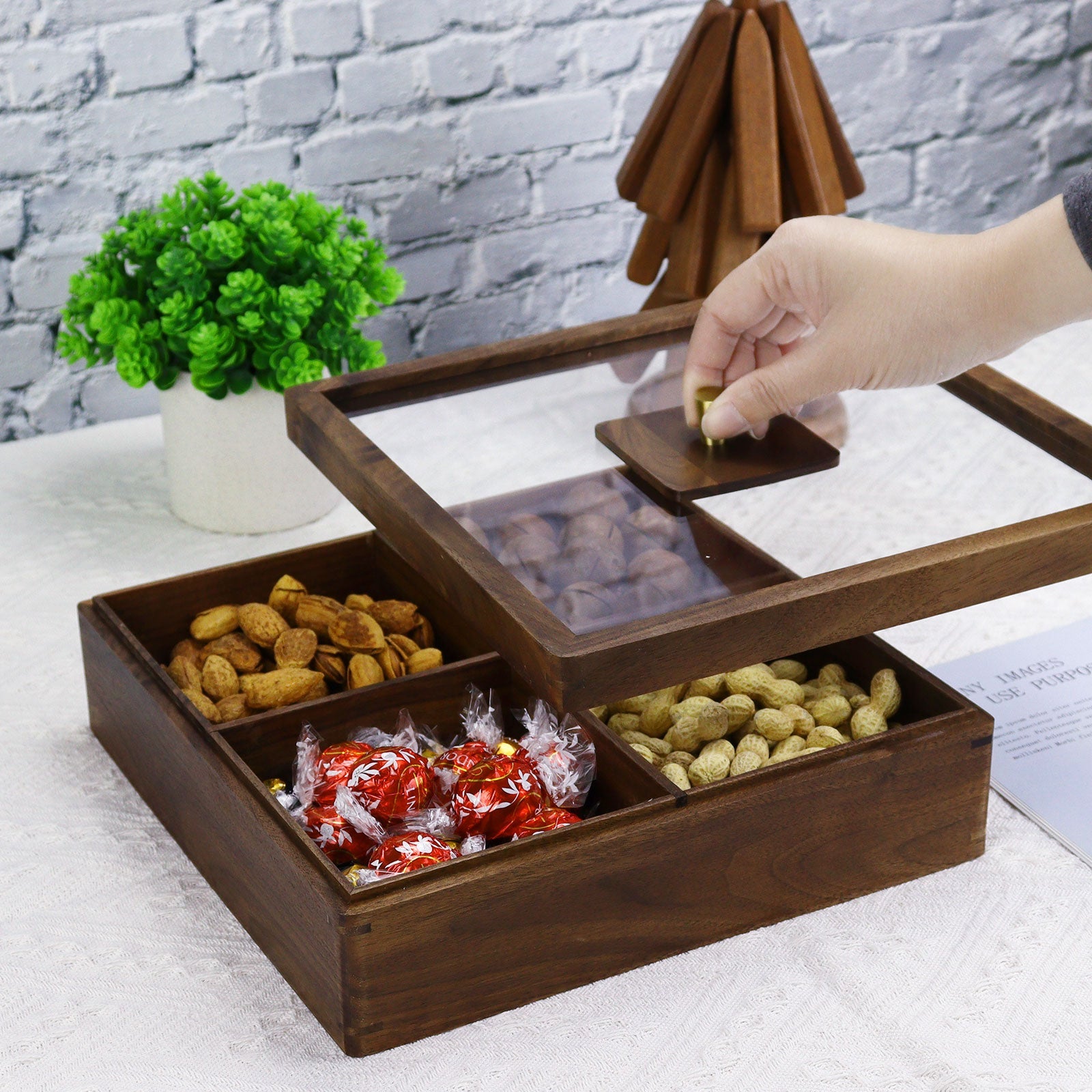 Serving Tray And Box