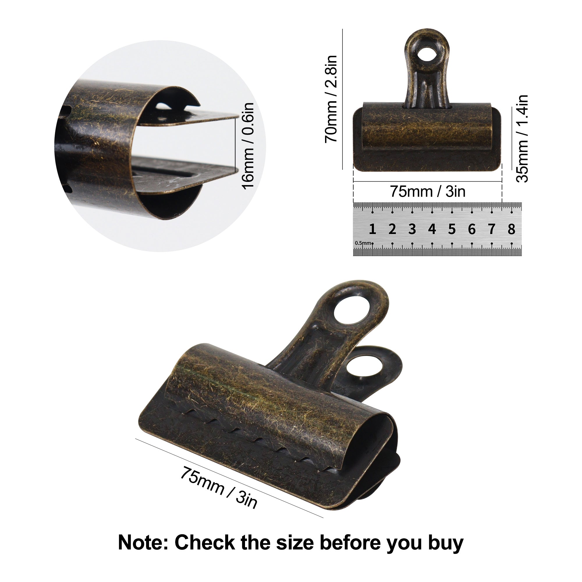 bulldog clips