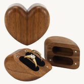 heart shaped ring box