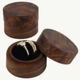 walnut wood ring box