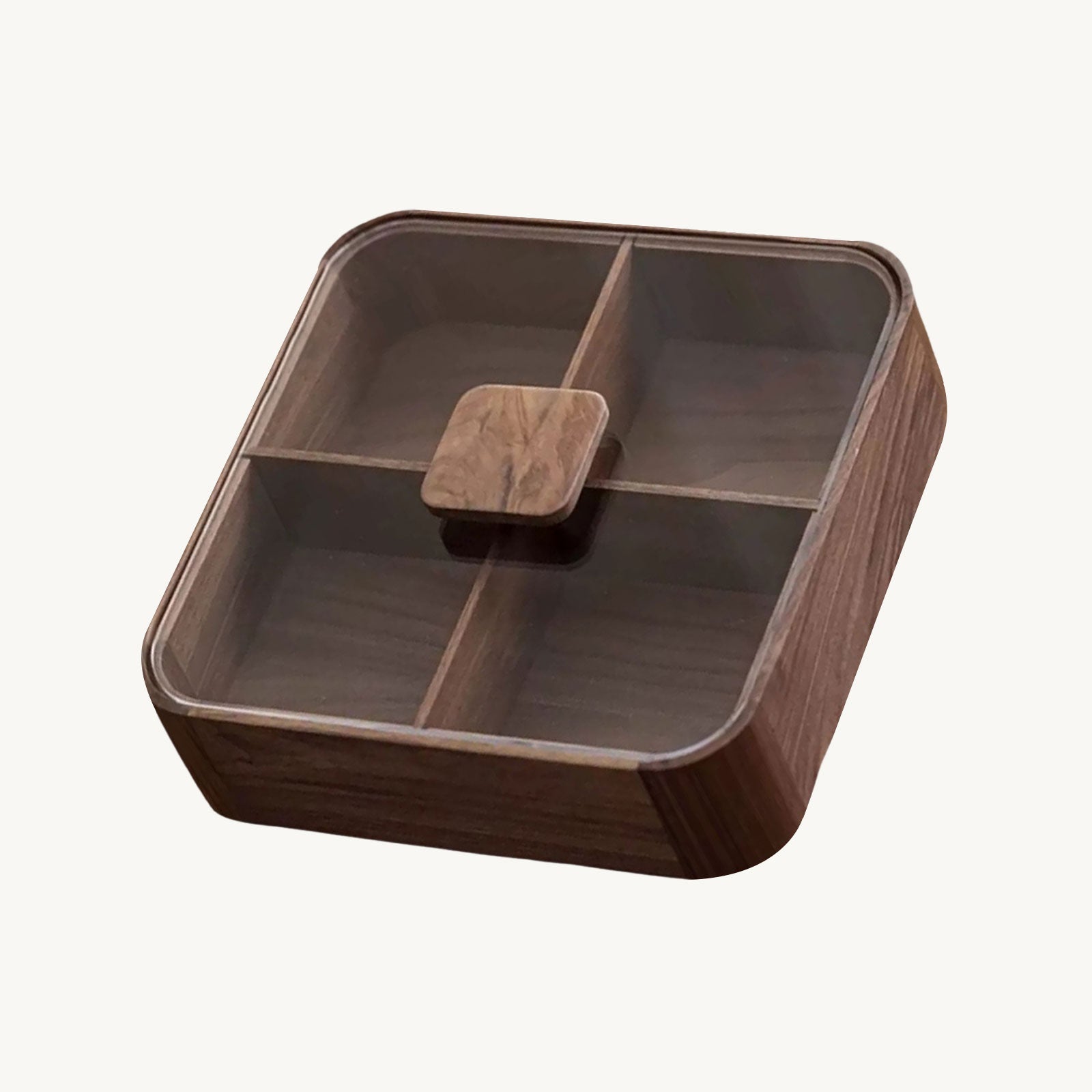 walnut snack storage box