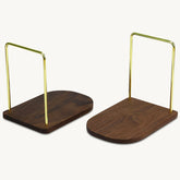 walnut bookends