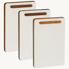 wooden memo pad holder