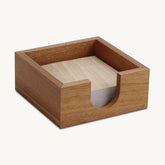sapele wood note holder