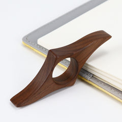 handmade walnut reading gift