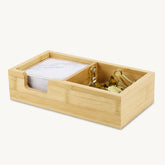 bamboo desk organizer