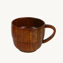 wooden coffee mug
