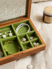 velvet jewelry storage