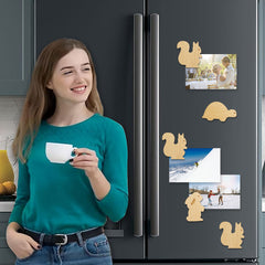 beech wood magnets for fridge