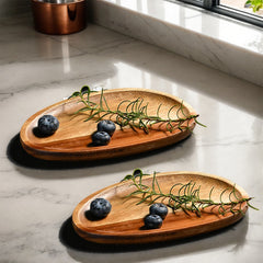 natural wood organizer