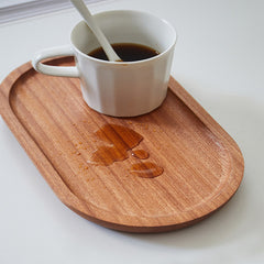 Oval Wooden Serving Tray