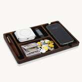 wooden docking tray