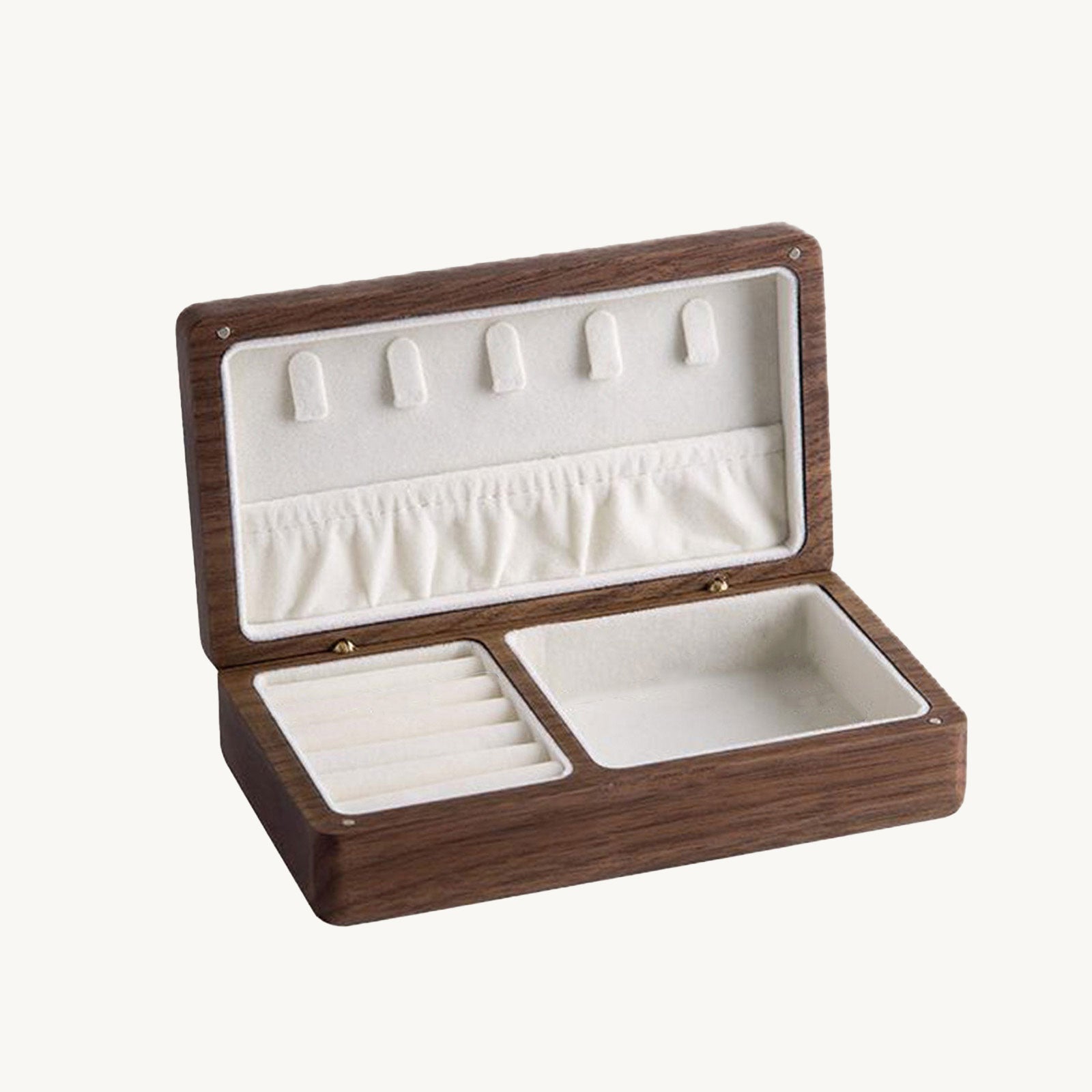 walnut wood jewelry box