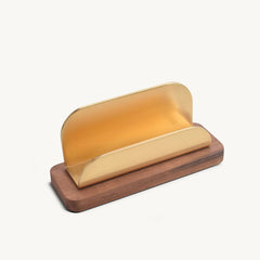 Gold Metal Business Card Holder