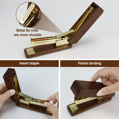 gold accent stapler