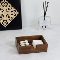 walnut office accessory