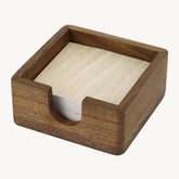 walnut sticky note holder