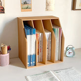 wooden magazine holder
