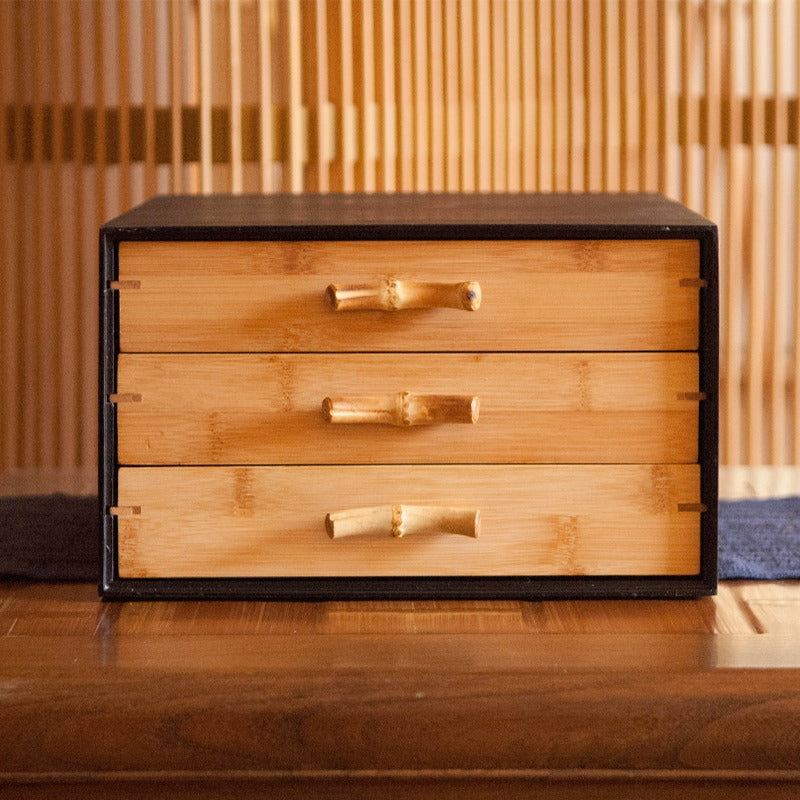solid wood storage box