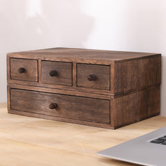 paulownia wood organizer