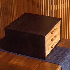 wooden drawer organizer