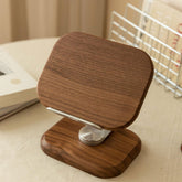 black walnut phone stand