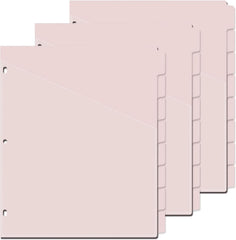 tab dividers with pocket