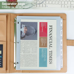 dividers with pockets for binders