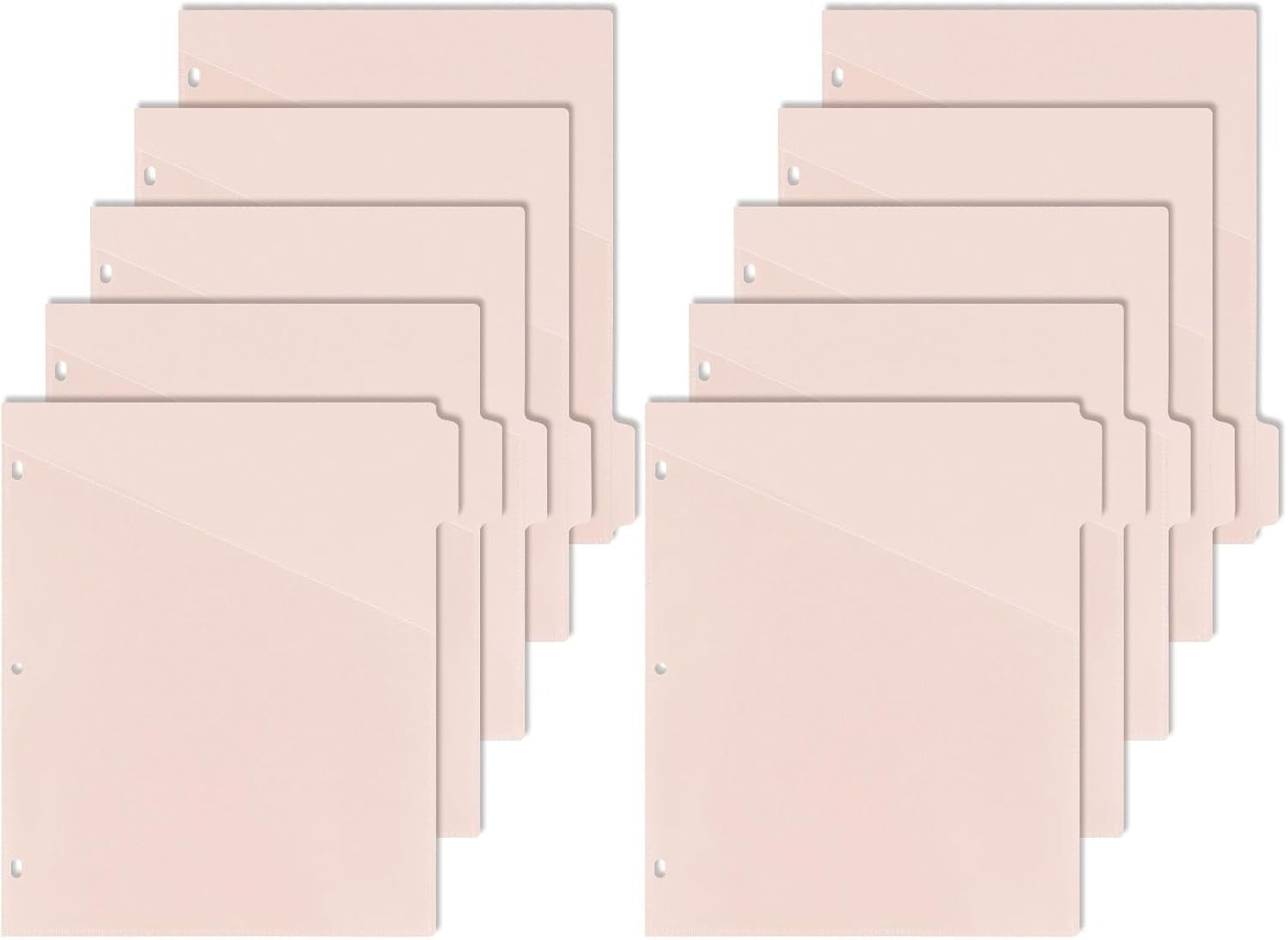 tab dividers with pocket