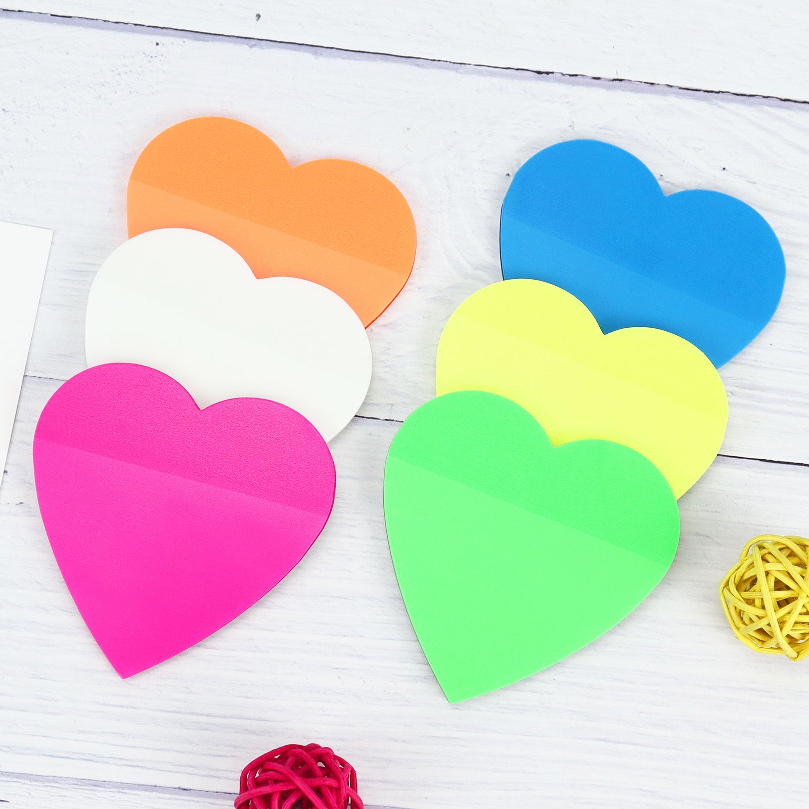 500 Sheets Heart Transparent Sticky Notes – MultiBey - For Your Fashion  Office