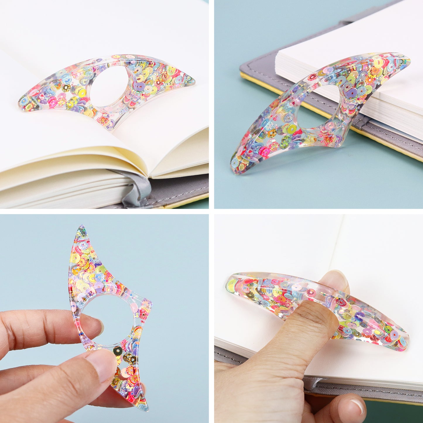 Moon Book Page Holder