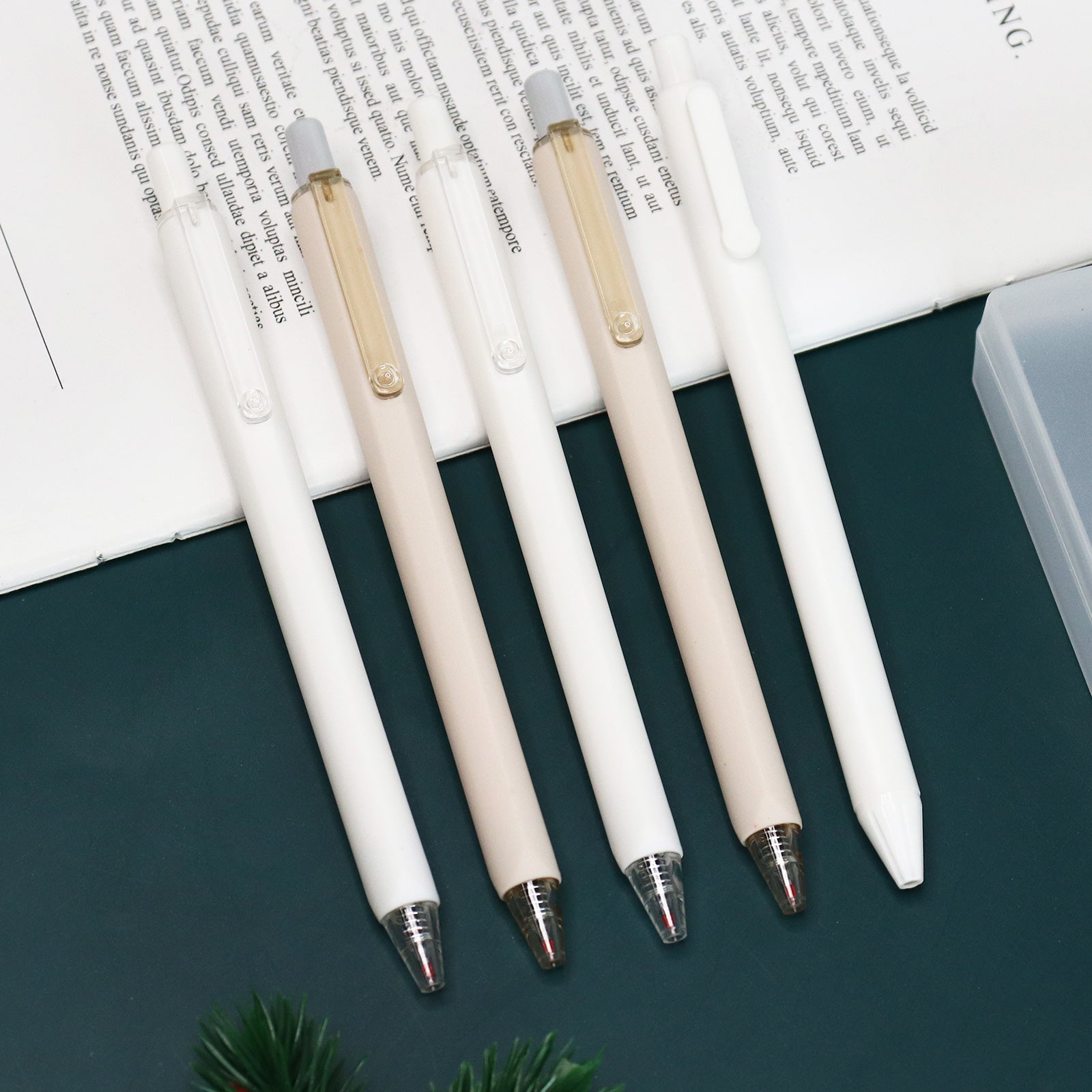 6PCS Milk Tea Fast Dry Gel Pen Set – MultiBey - For Your Fashion Office