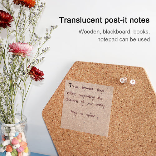 Clear Sticky Notes for Books