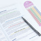 800 Sheets Lined Transparent Highlighter Strips