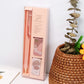 Pink Gel Pen With Bookmark Gift Set