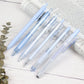 6PCS Blue Gel Pen Set