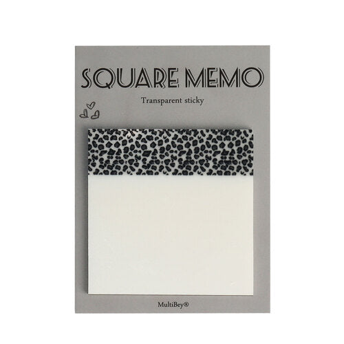 100 Sheets Memo Pad Sticky Notes Clear Sticky Note Pads Notepad