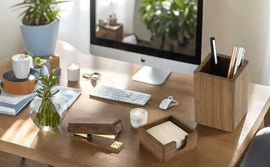 North American Walnut Wood Stapler