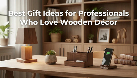 Best Gift Ideas for Professionals Who Love Wooden Décor