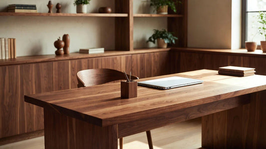 Why Walnut Wood Office Decor Is the Ultimate Desk Upgrade
