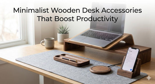Minimalist Wooden Desk Accessories That Boost Productivity