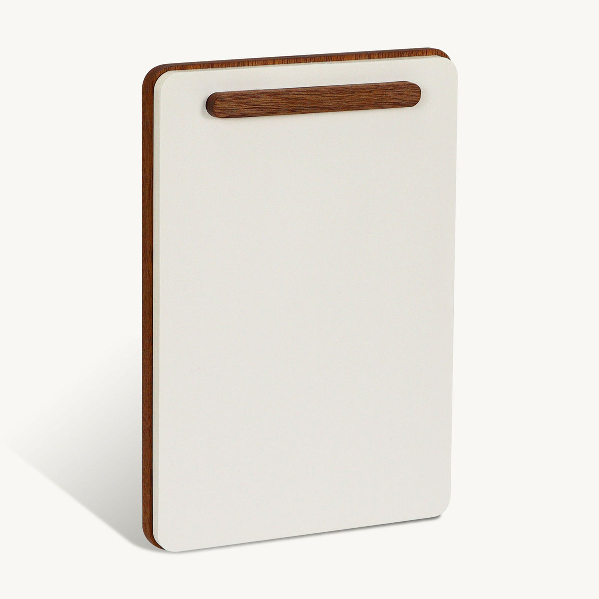 walnut wood memo pad 