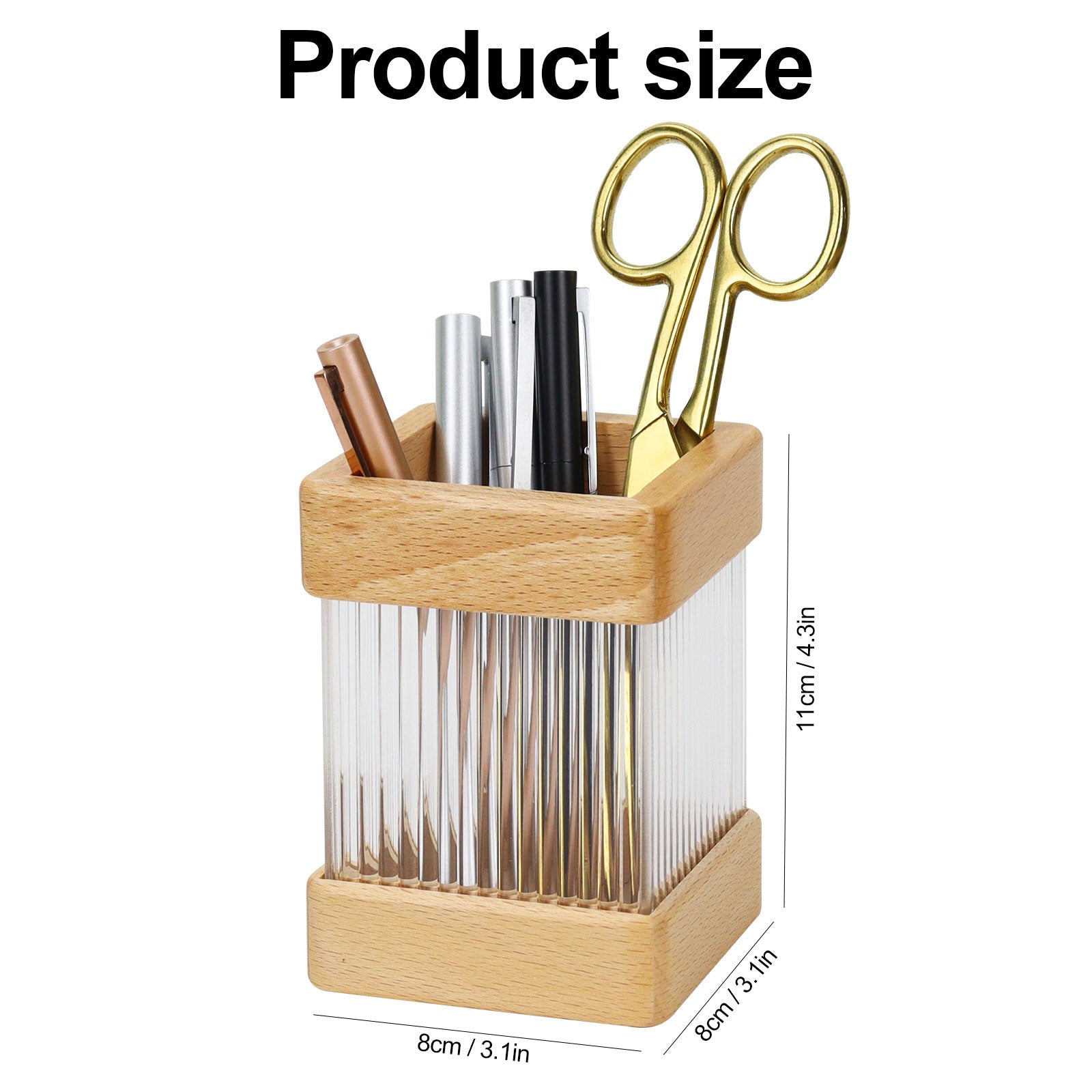 beech pen holder