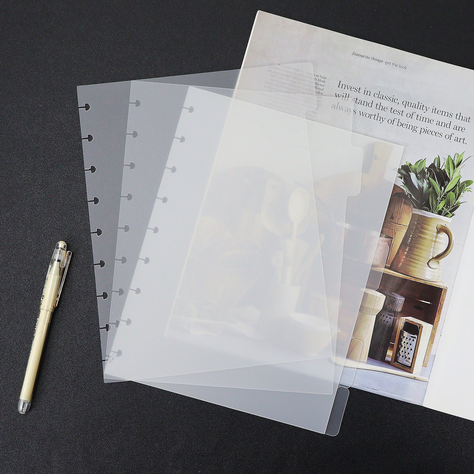 discbound notebook dividers