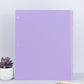 Light Purple Frosted A5/A6/A7 Tab Divider