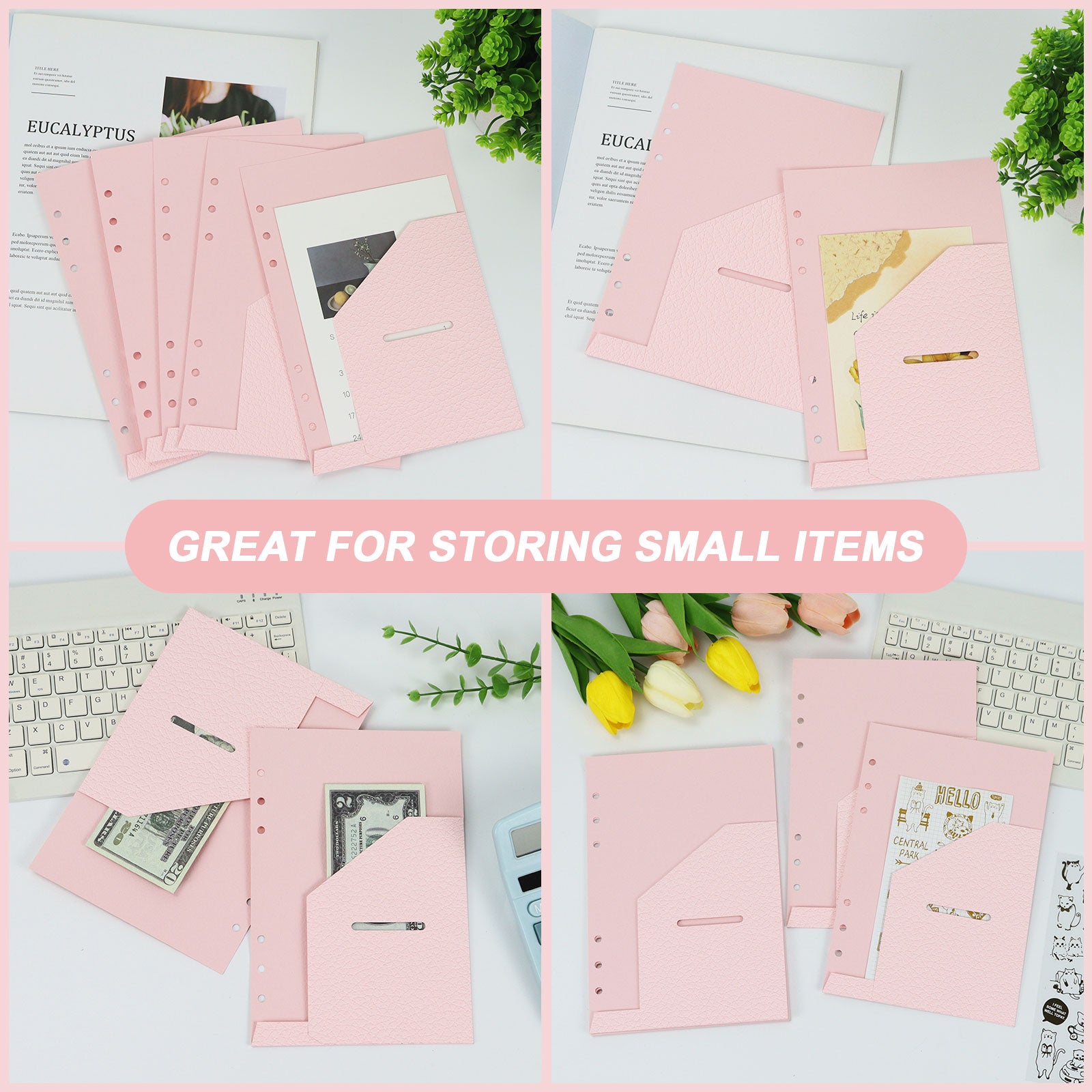 binder dividers with pockets