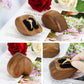 Heart Shape Walnut Wood Ring Box