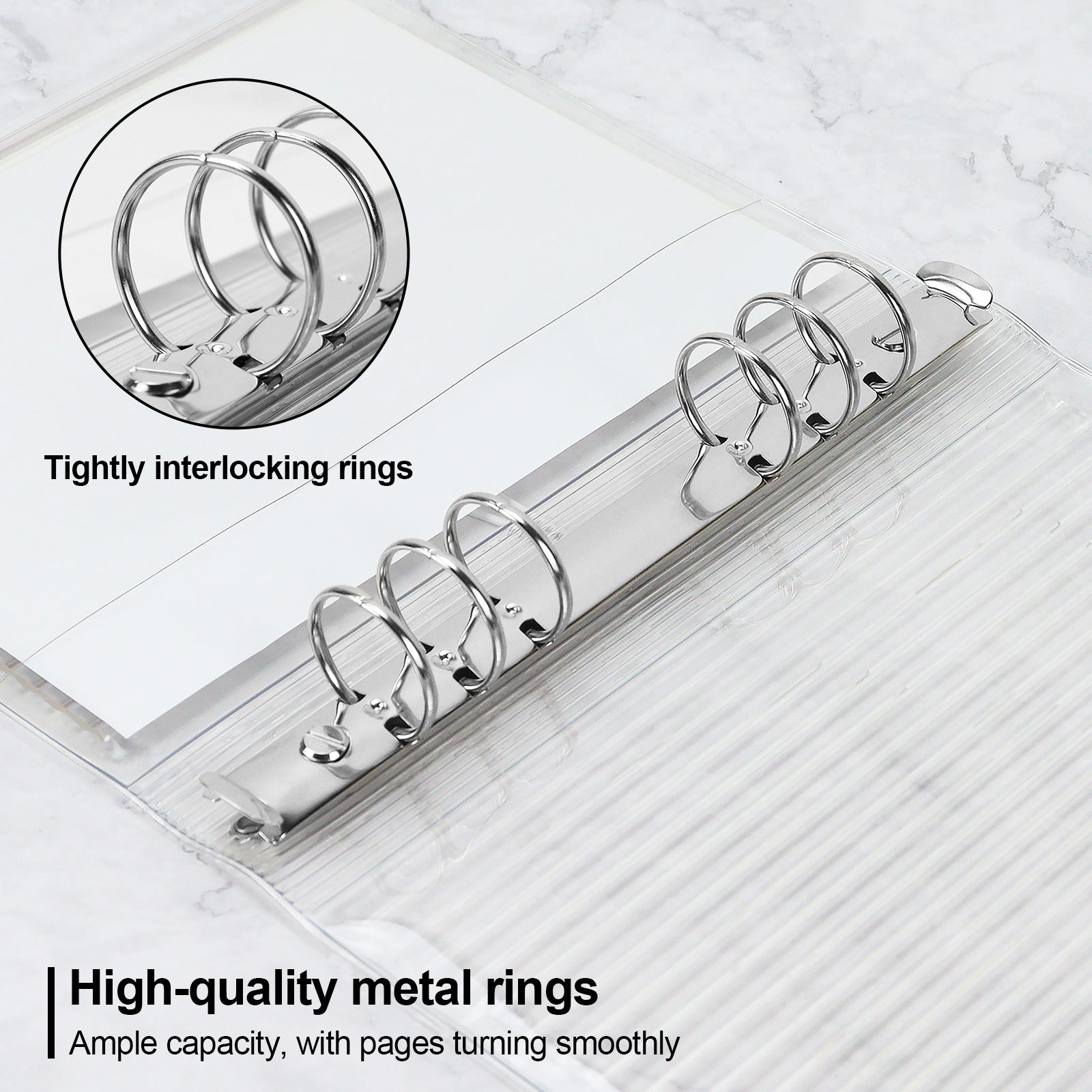 A5 loose leaf binder