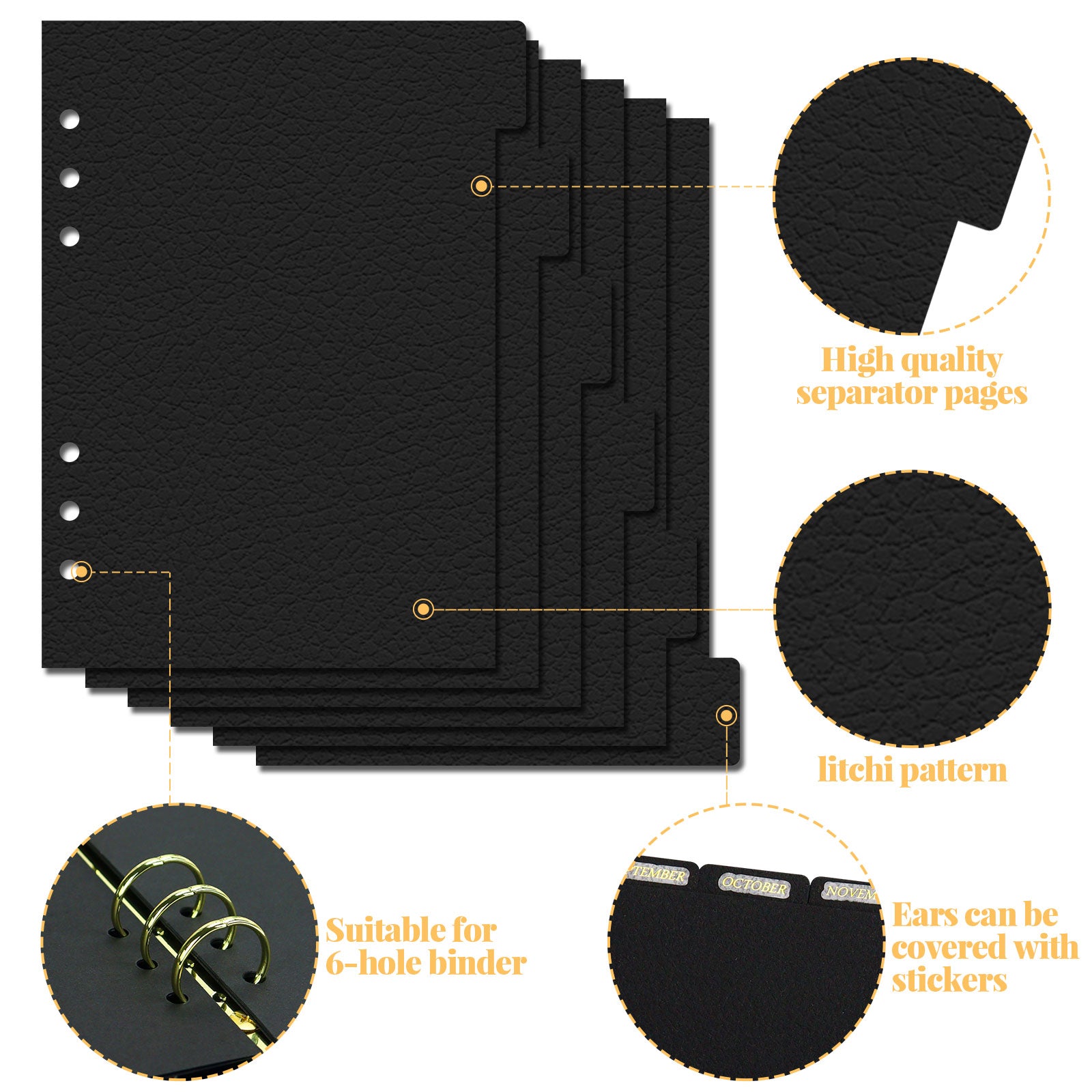 A5 discbound dividers
