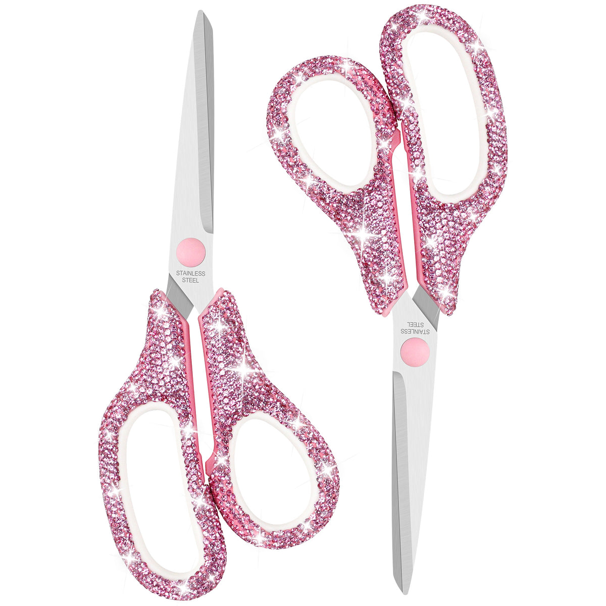 Pink Rhinestone Scissors